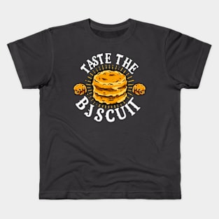 Taste The Biscuit!! Kids T-Shirt